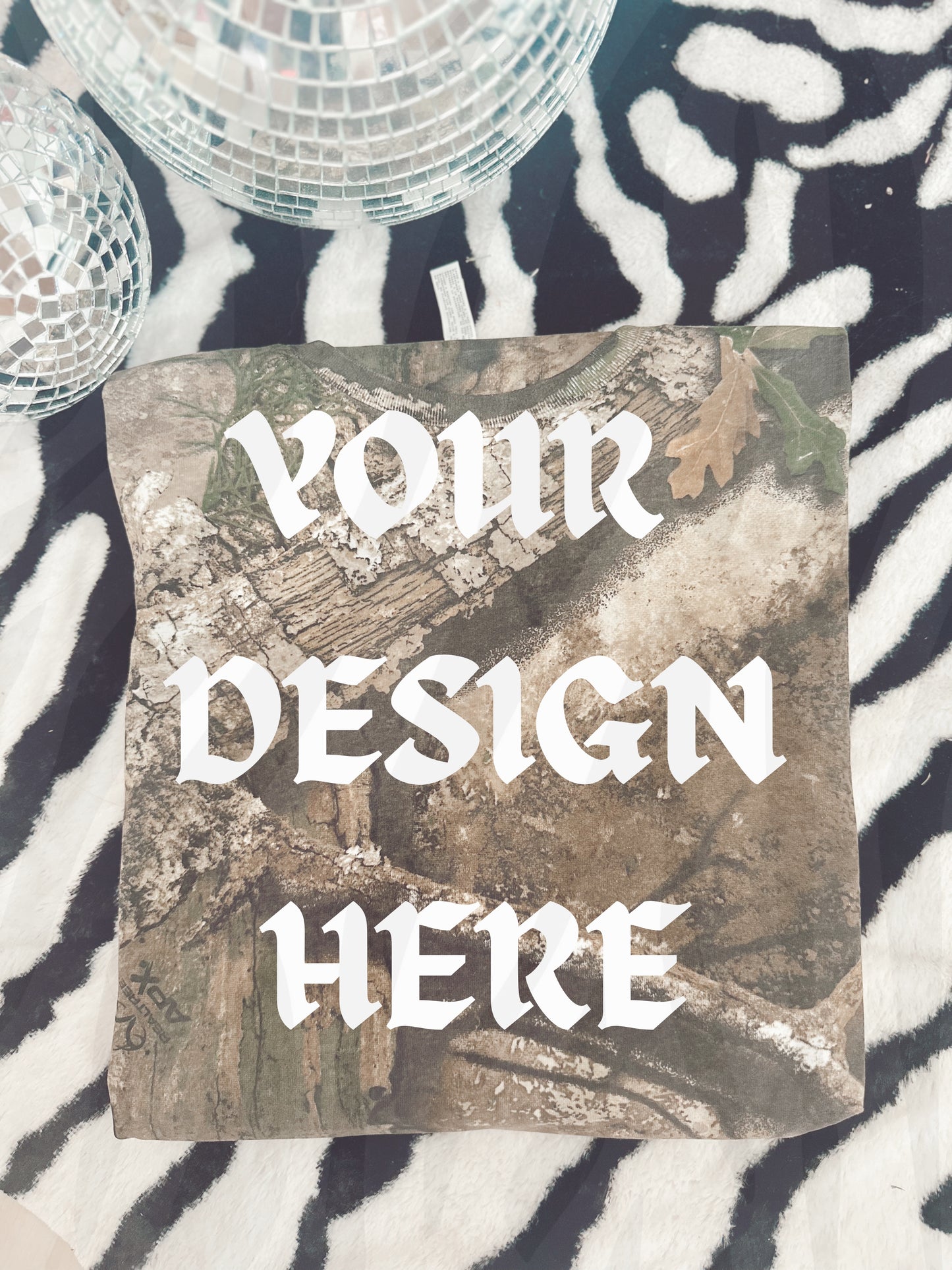 Code Five Camo Tee Mockup