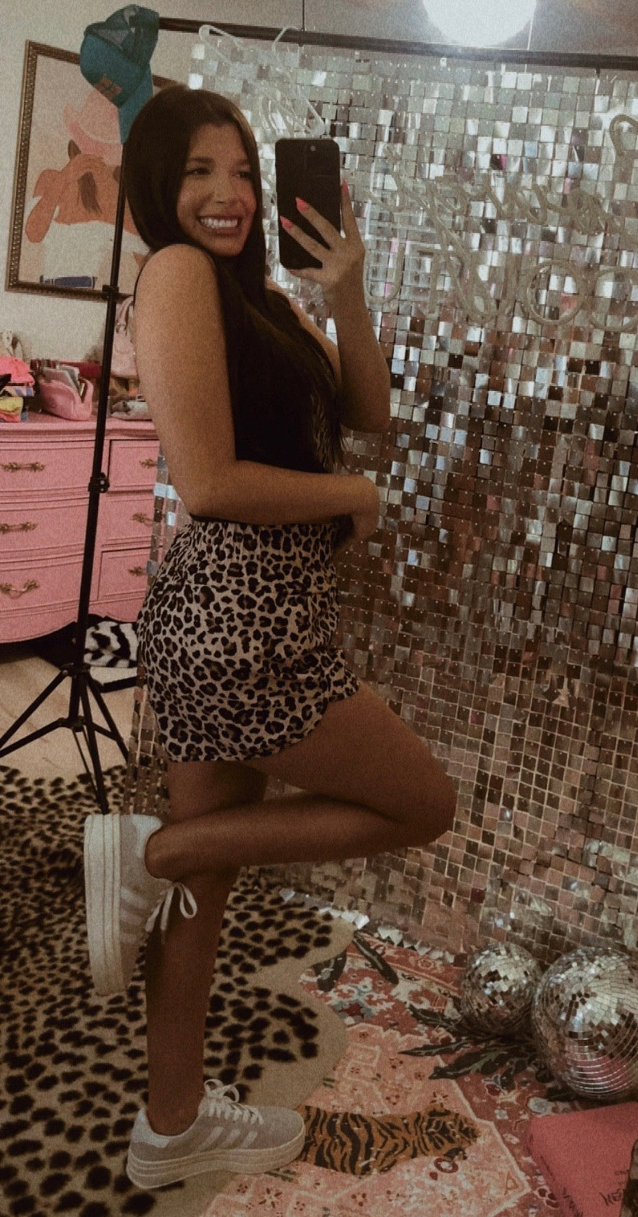 leopard 8 ball tank
