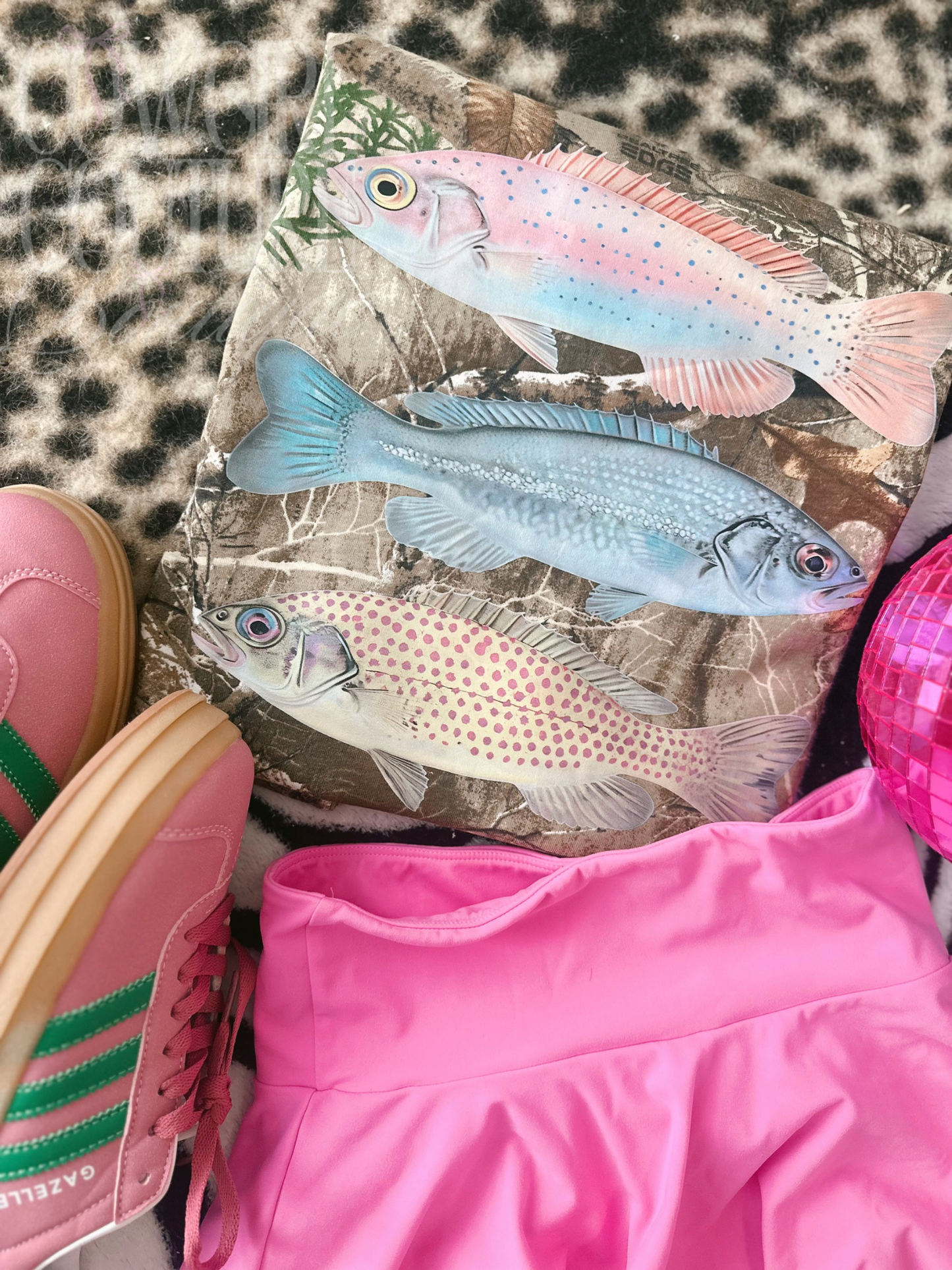 Trendy Fish Camo Tee