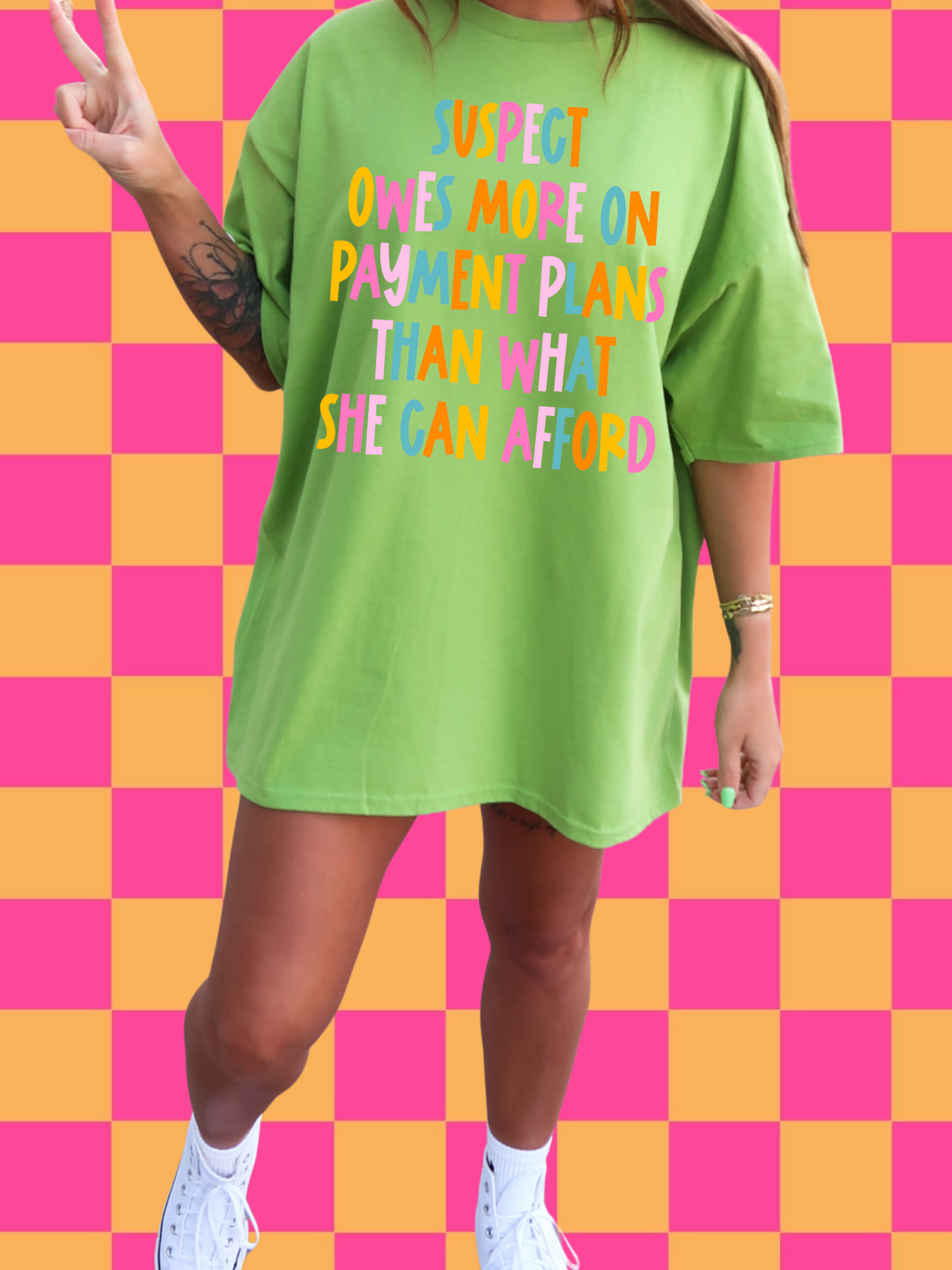 suspect owes more kiwi gildan tee