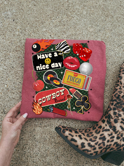 Have a nice day collage