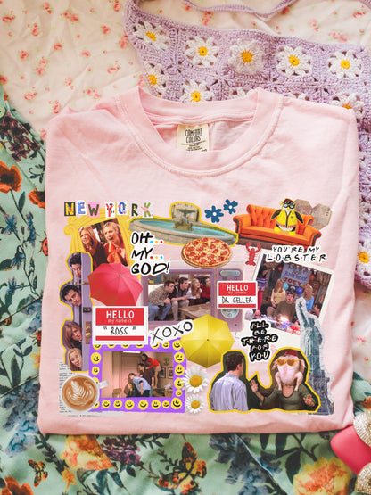 friendz cluster collage