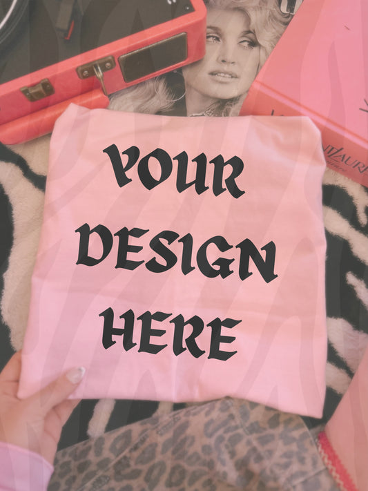 Comfort Colors Blossom Tee Mockup