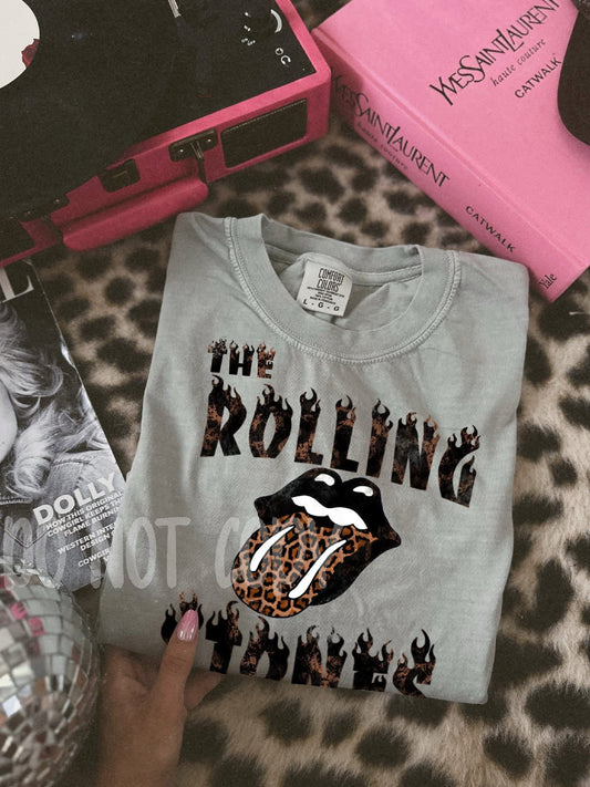 Leopard Stones granite comfort colors tee