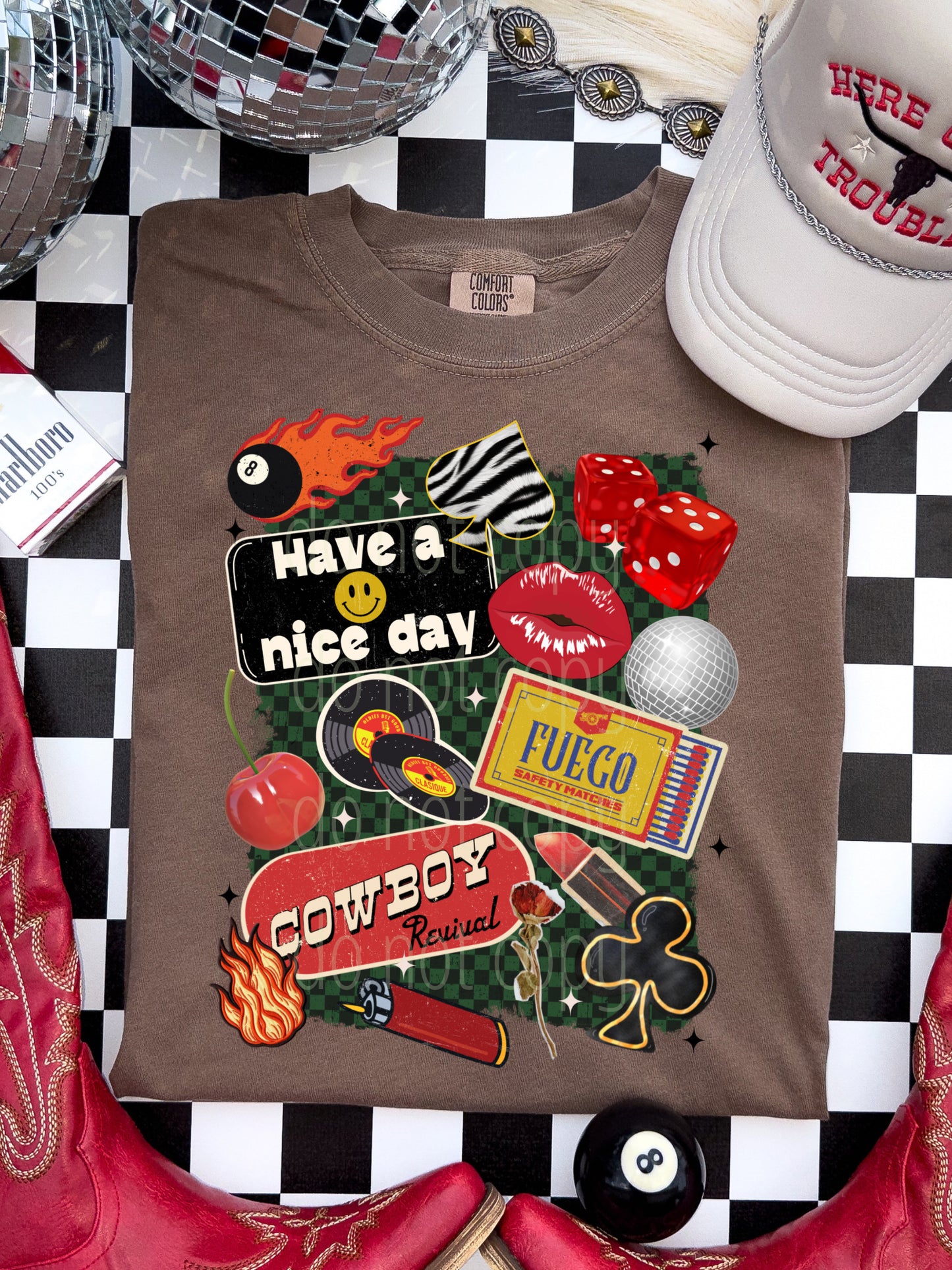 Have a nice day collage